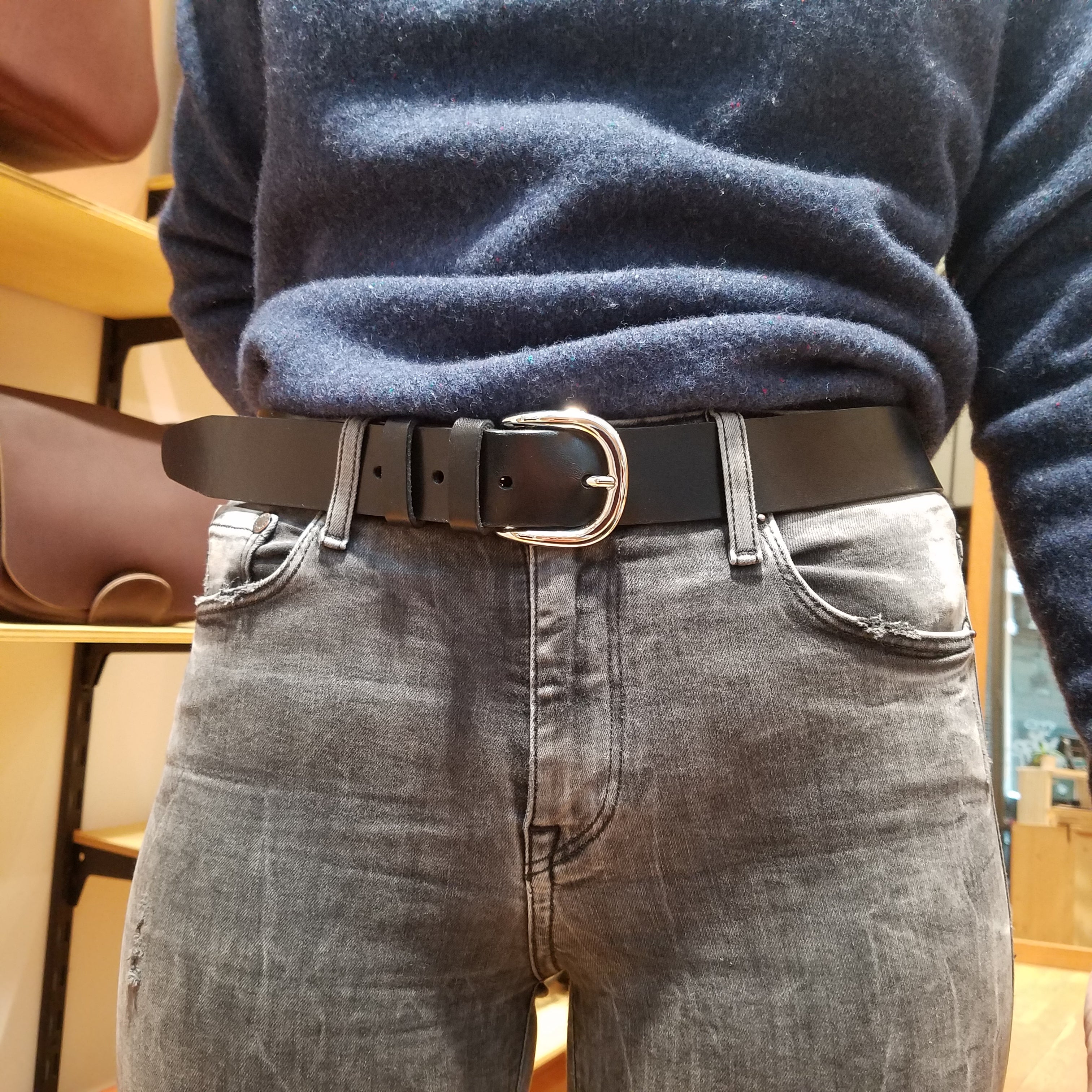 faméthic maroquinerie éthique artisanale cuir marseille ceinture