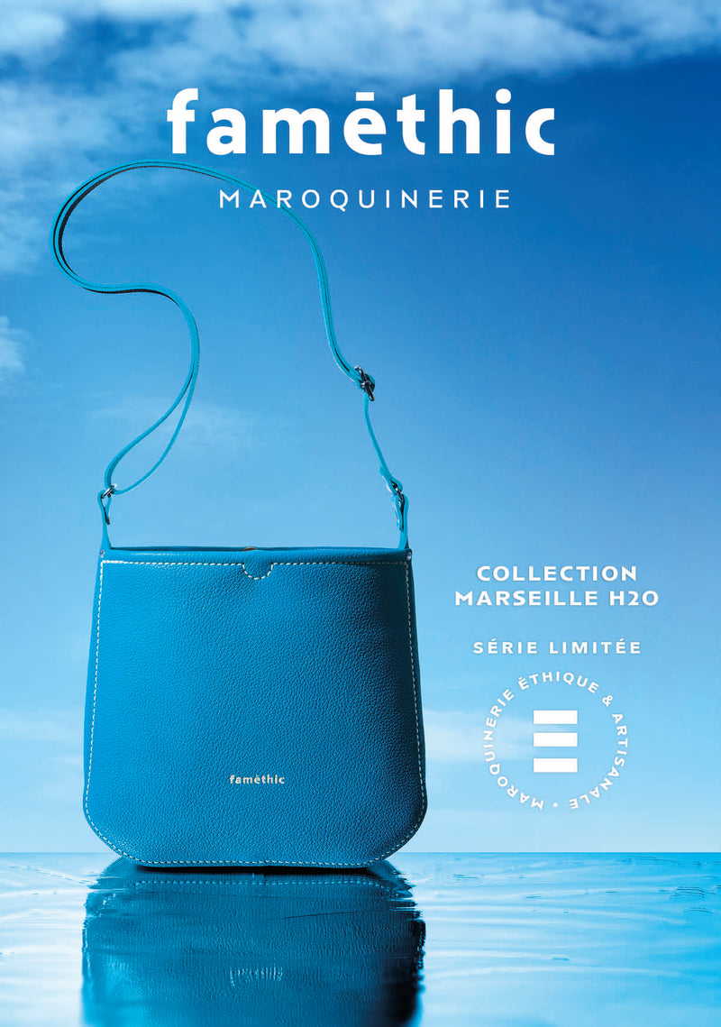 nouvelle collection 2024 maroquinerie cuir marseille H2O Faméthic série limitée