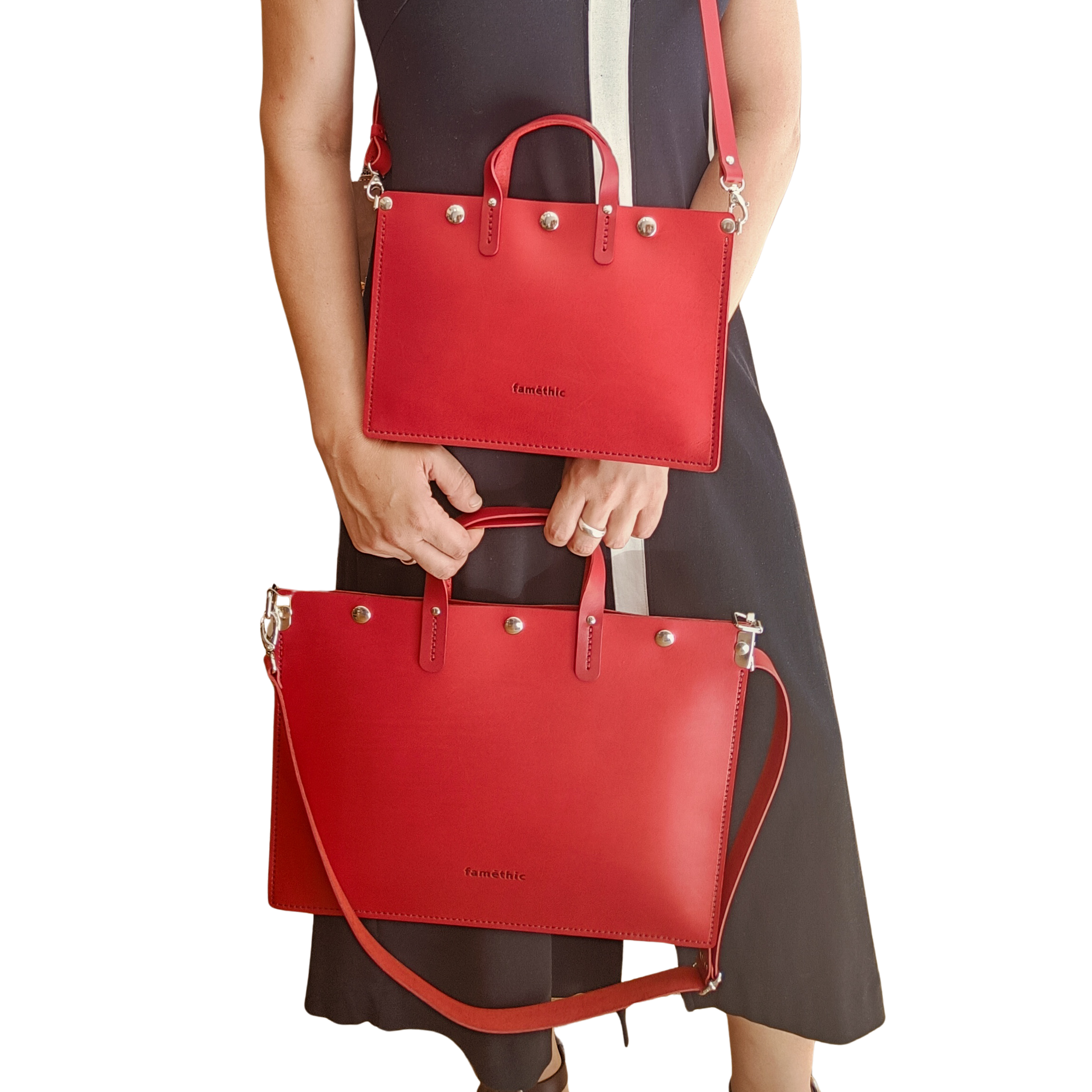 maroquinerie éthique artisanale marseille artisan famethic cuir sac à main pochette fabrication française cuir français création