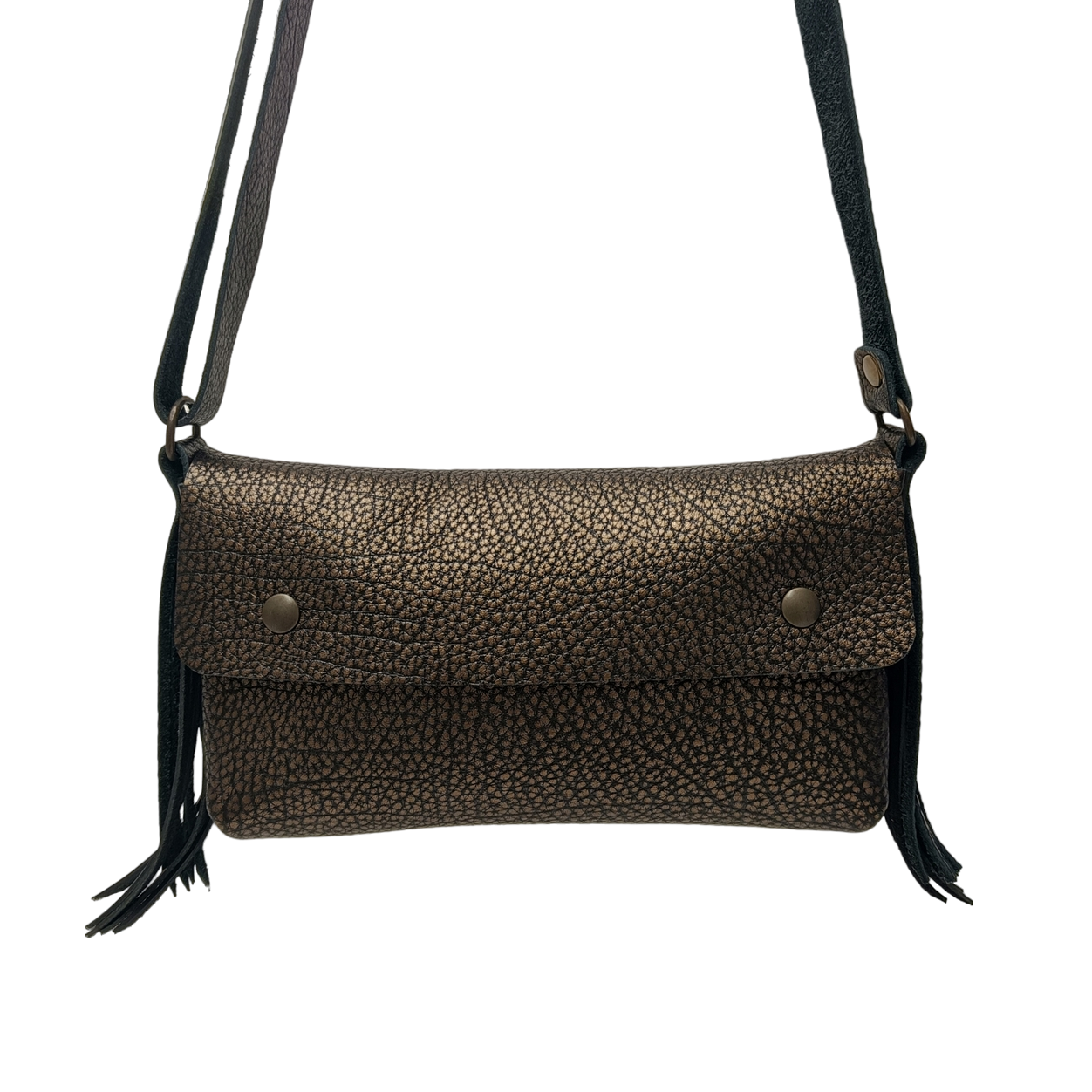 sac à main cuir anthyllis bronze noir argenté famethic maroquinerie fabrication française made in france createur marque