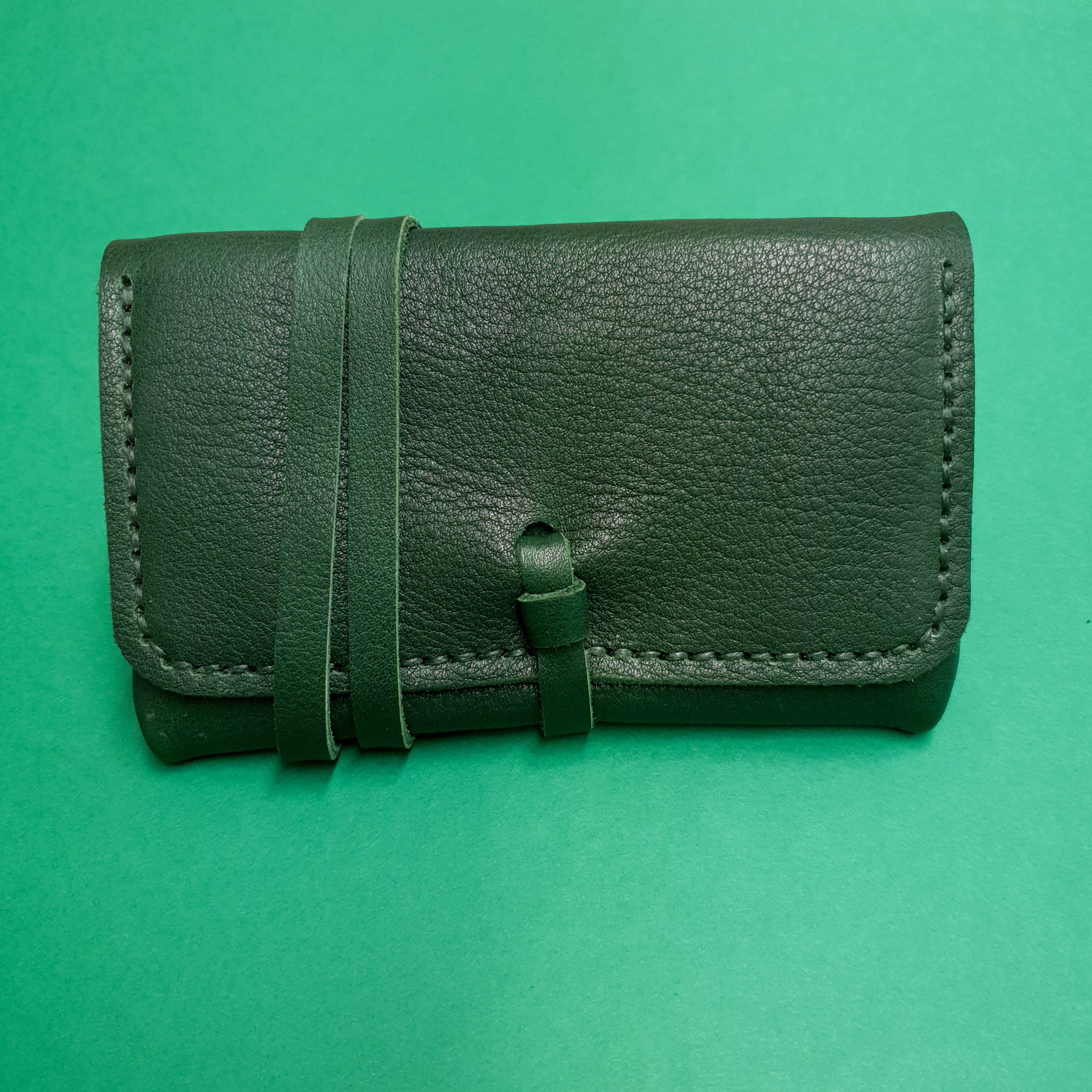 faméthic famethic cuir français maroquinerie éthique artisanale blague à tabac bruyère pochette