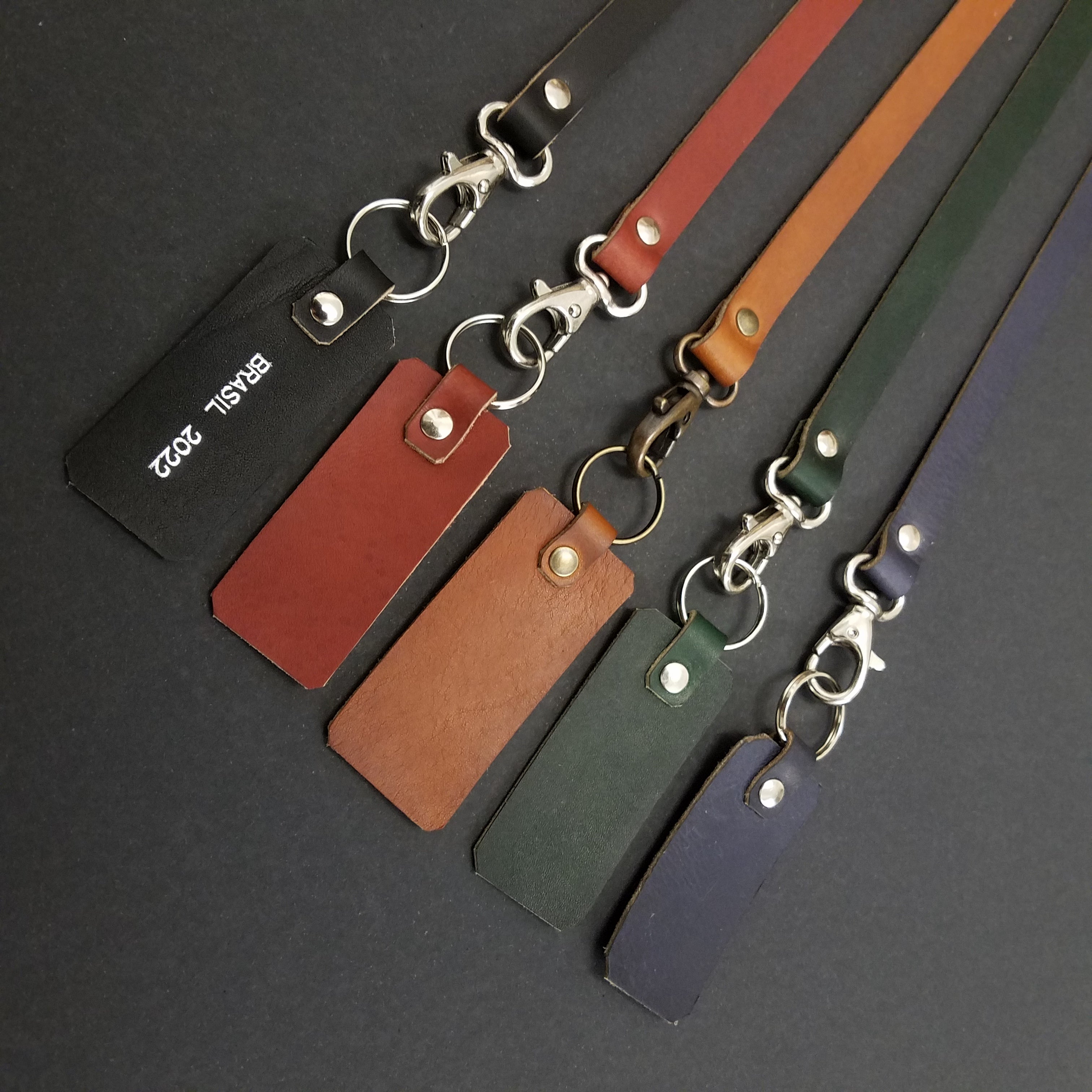 Porte-clefs attache clé rallonge cuir mousqueton personnalisable maroquinerie recyclé upcyclé responsable éco-responsable éthique française artisan marseille