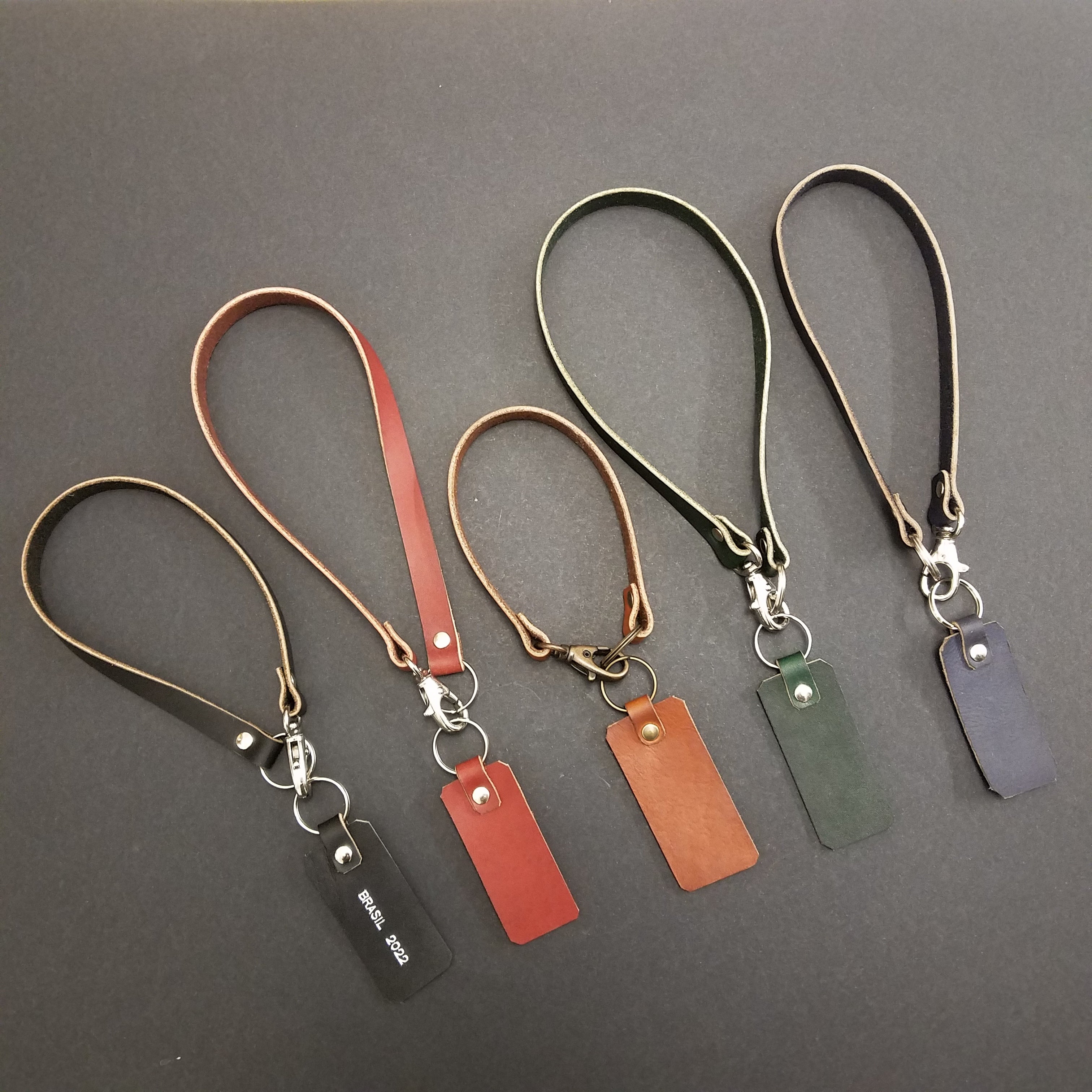 Porte-clefs attache clé rallonge cuir mousqueton personnalisable maroquinerie recyclé upcyclé responsable éco-responsable éthique française artisan marseille