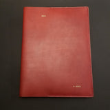 protège carnet cahier cuir sur mesure personnalisable cadeau note écriture dessin élastique maroquinerie artisanale faméthic français marseille inscription personnalisée