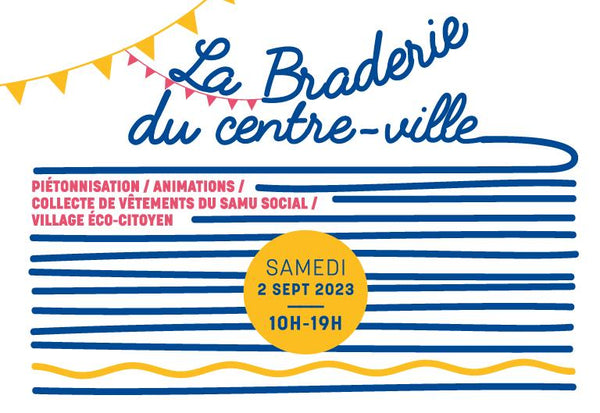 Braderie Centre Ville Marseille 2023