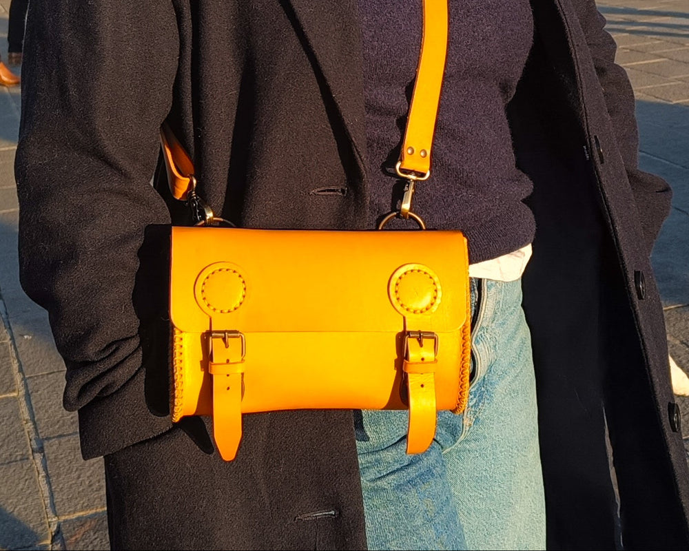 maroquinerie française luxe artisan sac en cuir faméthic