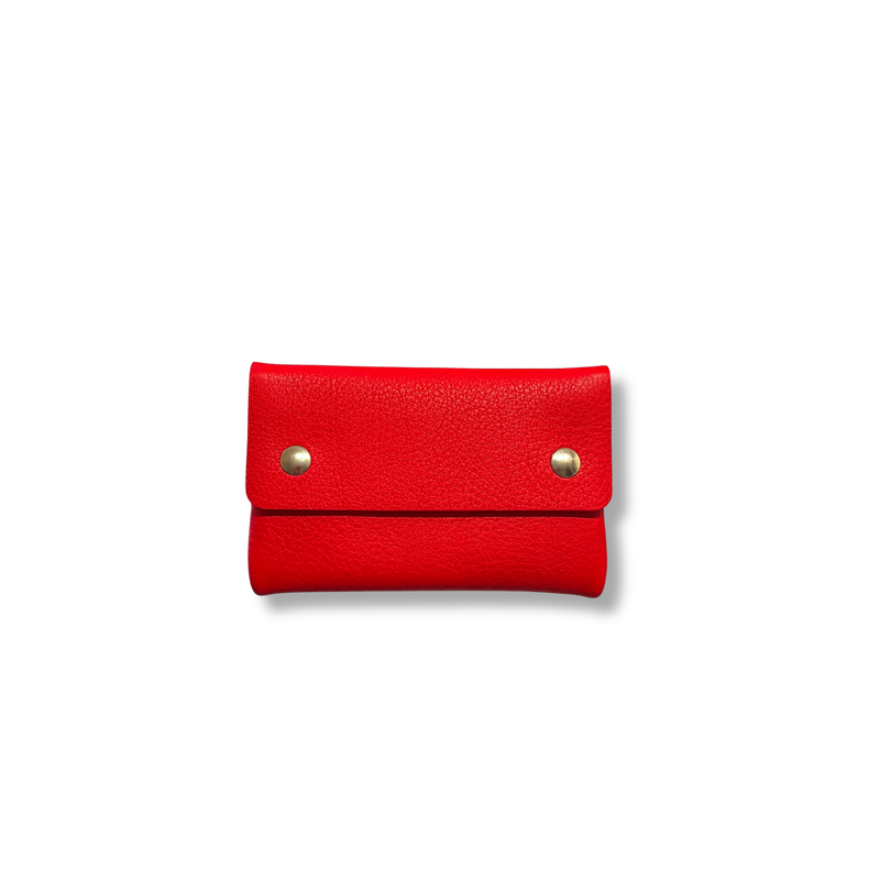 pochette avec passants ceinture en cuir maroquinerie française