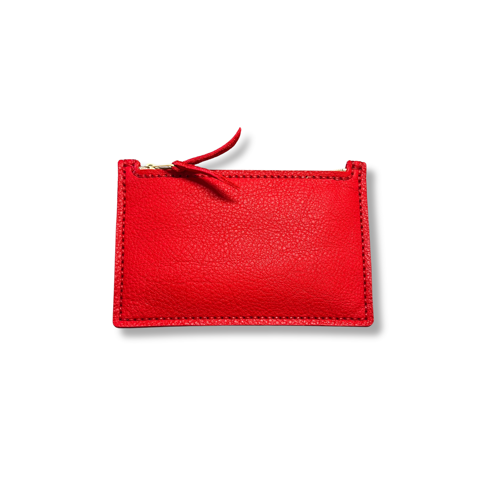 Pochette Porte-clé Zippée - Fausse Cuir PU, 10,5x7,5 Cm - Pour Clés, Pièces, Cartes SD, USB - Plusieurs Couleurs - 13