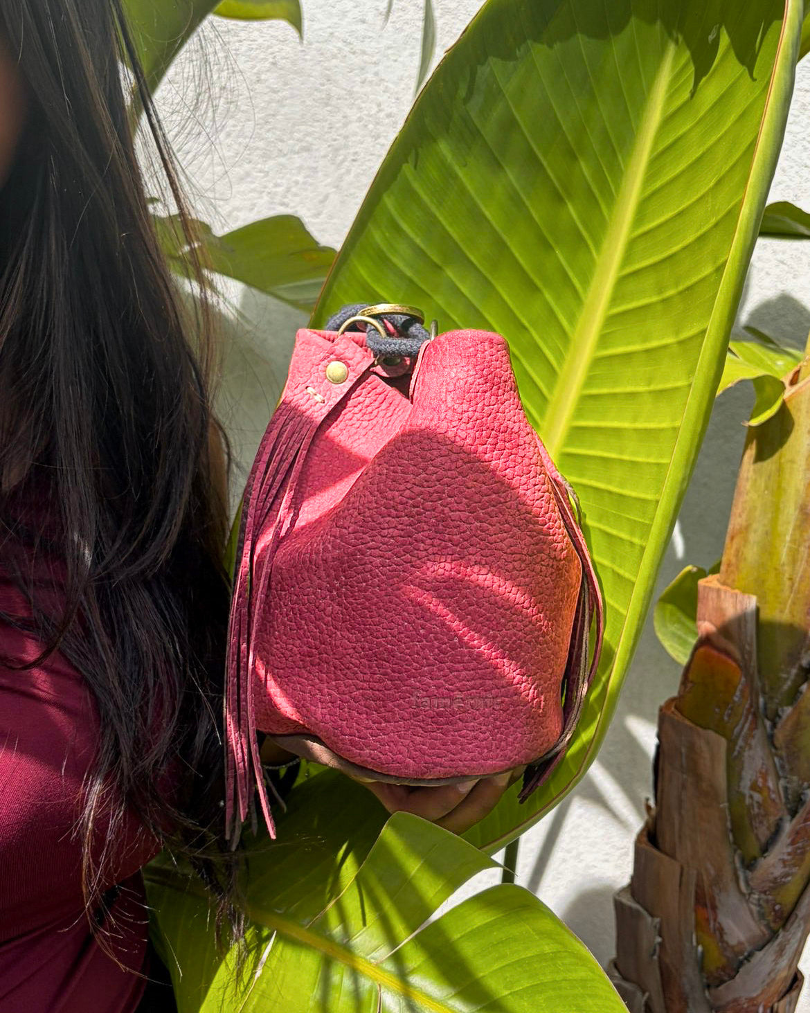 sac à dos mini camélée porté collection capsule terre humaine faméthic