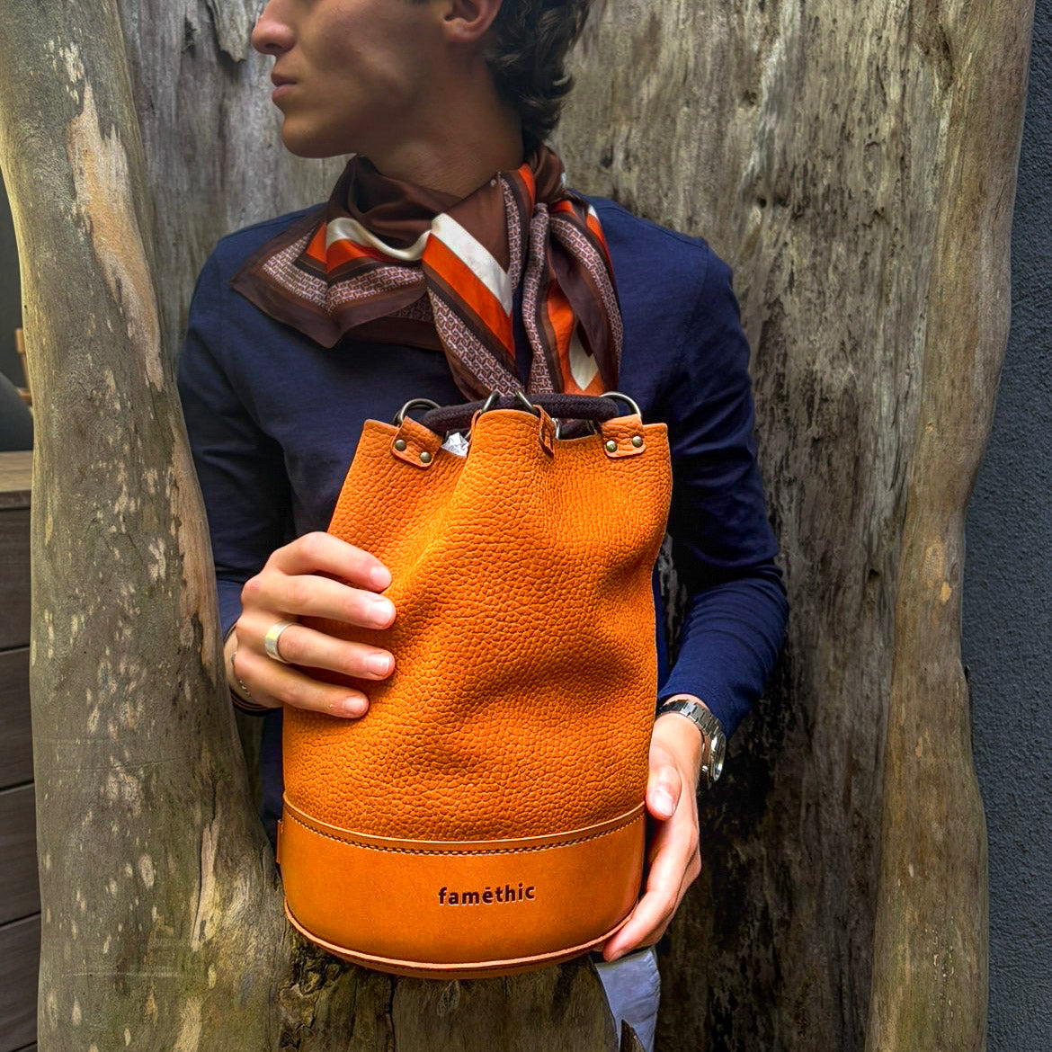 Sac à dos Camélée porté