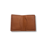 protège passeport et porte carte en cuir marron et cognac maroquinerie française faméthic