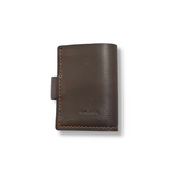 portefeuille en cuir complet de format poche maroquinerie française