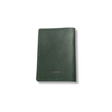 protège passeport et porte carte en cuir vert maroquinerie française faméthic