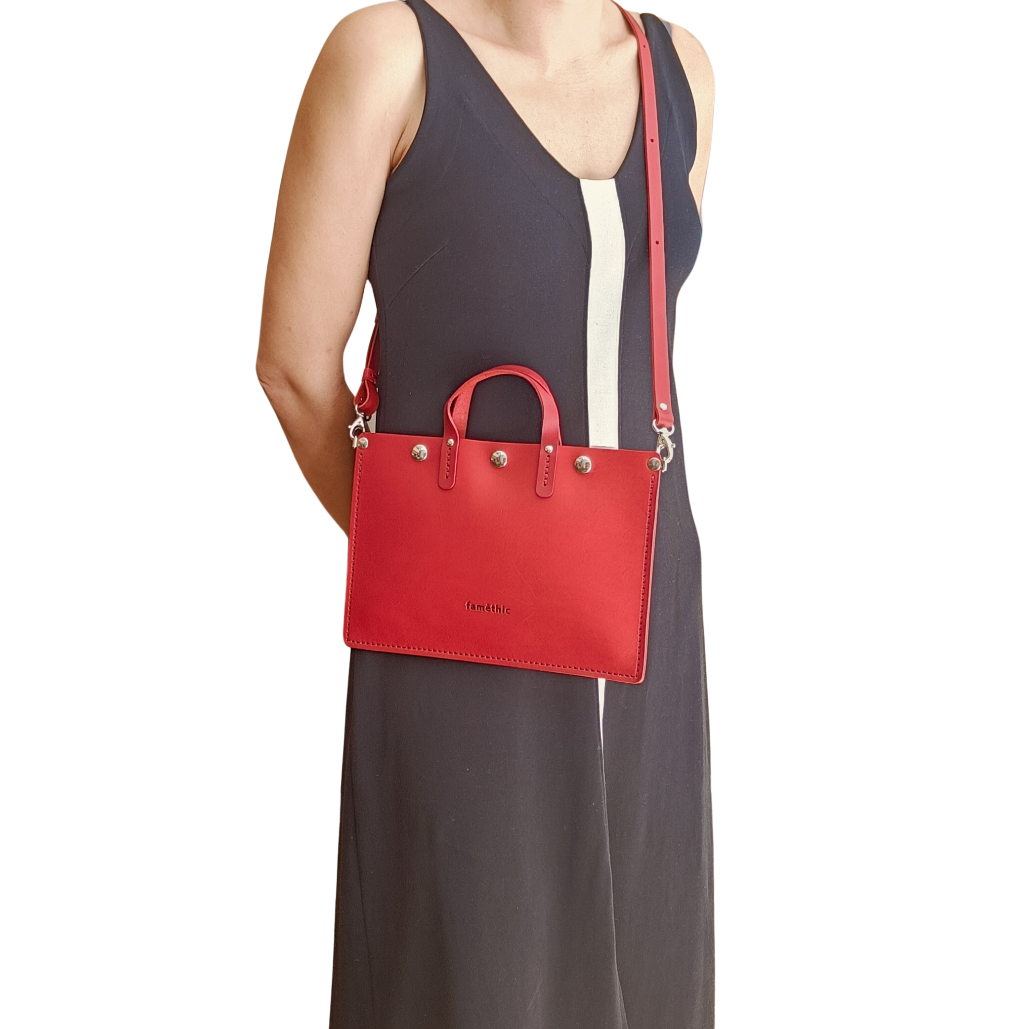 maroquinerie éthique artisanale marseille artisan famethic cuir sac à main pochette fabrication française cuir français création