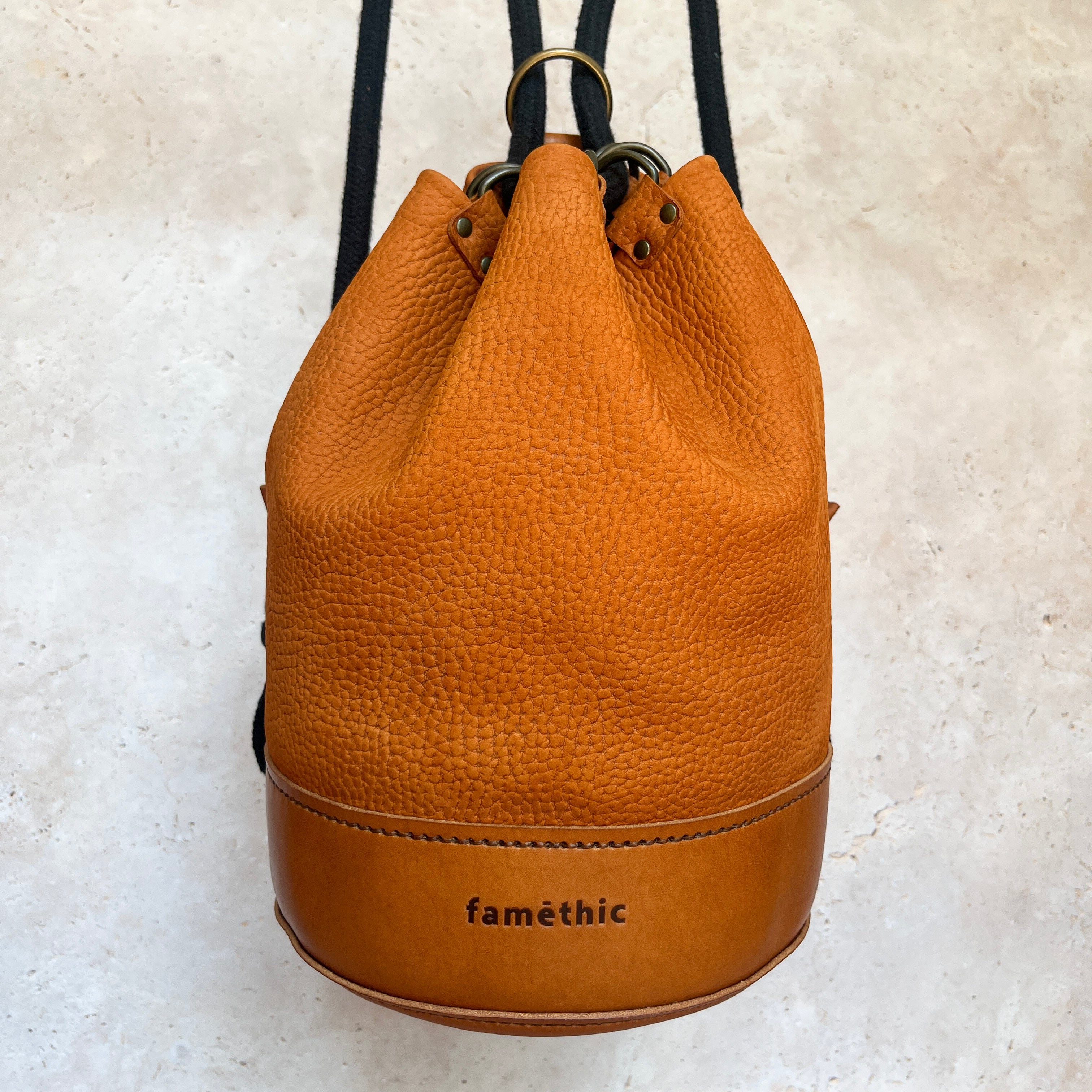 Sac à dos Camélée de la collection Terre Humaine vu de face
