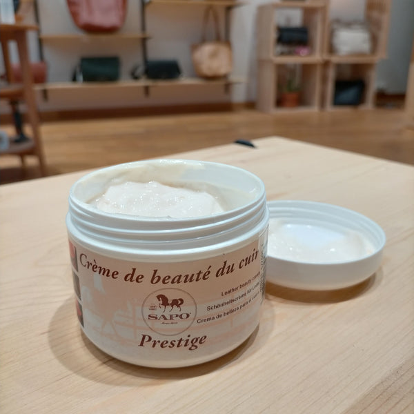 maroquinerie éthique responsable écoresponsable durable cuir entretien crème baume cirage artisan française sapo